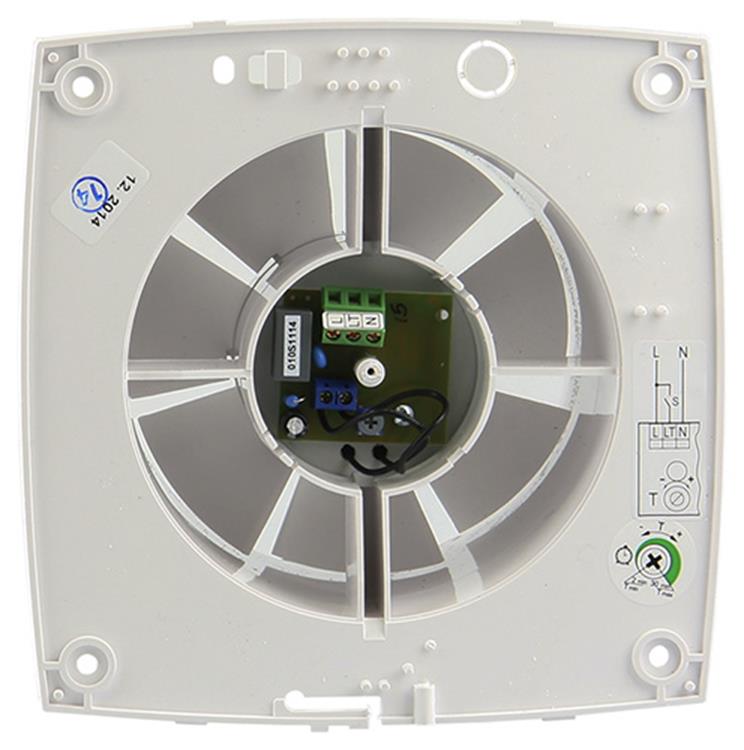 Cargue la imagen en el visor de la galería, Renson 1006475 - greenwave ventilator met timer9202t wit ø 125 | 1 stuks