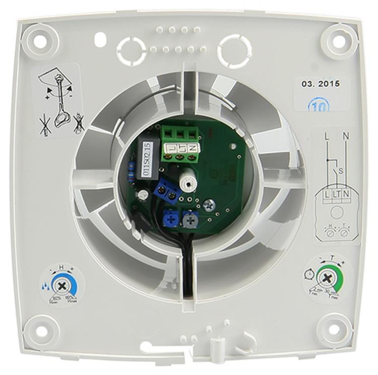 Afbeelding laden in galerijviewer, Renson 1006479 - greenwave vent. vochtigheids sensor 9403h ø 150 wit | 1 stuks