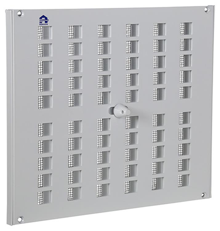 Afbeelding laden in galerijviewer, Renson 1006629 - roos.4032 2 ral 9010 240x200mm | 2 stuks