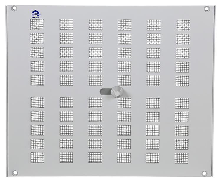 Afbeelding laden in galerijviewer, Renson 1006629 - roos.4032 2 ral 9010 240x200mm | 2 stuks