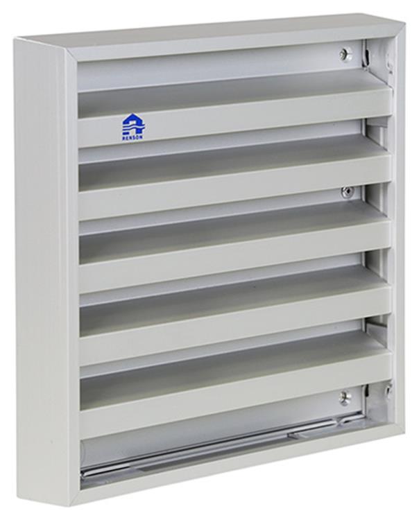 Afbeelding laden in galerijviewer, Renson 1013925 - opbouw muurrooster alu natuur 431 165x165mm | 2 stuks