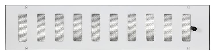 Afbeelding laden in galerijviewer, Renson 1006638 - roos.4032 5 ral 9010 450x100mm | 1 stuks