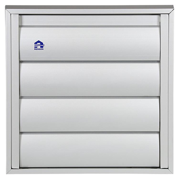 Afbeelding laden in galerijviewer, Renson 1013526 - lamellenrooster alu natuur 433 173x173mm | 2 stuks