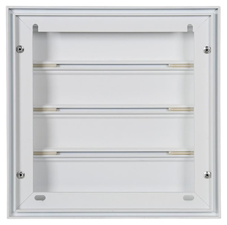 Afbeelding laden in galerijviewer, Renson 1013878 - lamellenrooster alu wit 433 173x173mm | 2 stuks