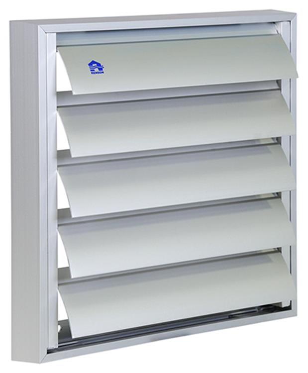 Afbeelding laden in galerijviewer, Renson 1013924 - lamellenrooster alu natuur 433 210x210mm | 2 stuks
