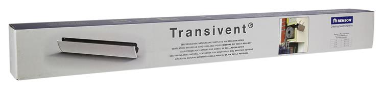 Afbeelding laden in galerijviewer, Renson 1006487 - verluchting rolluikkast transitransivent ral 9010 mat 950mm | 1 stuks