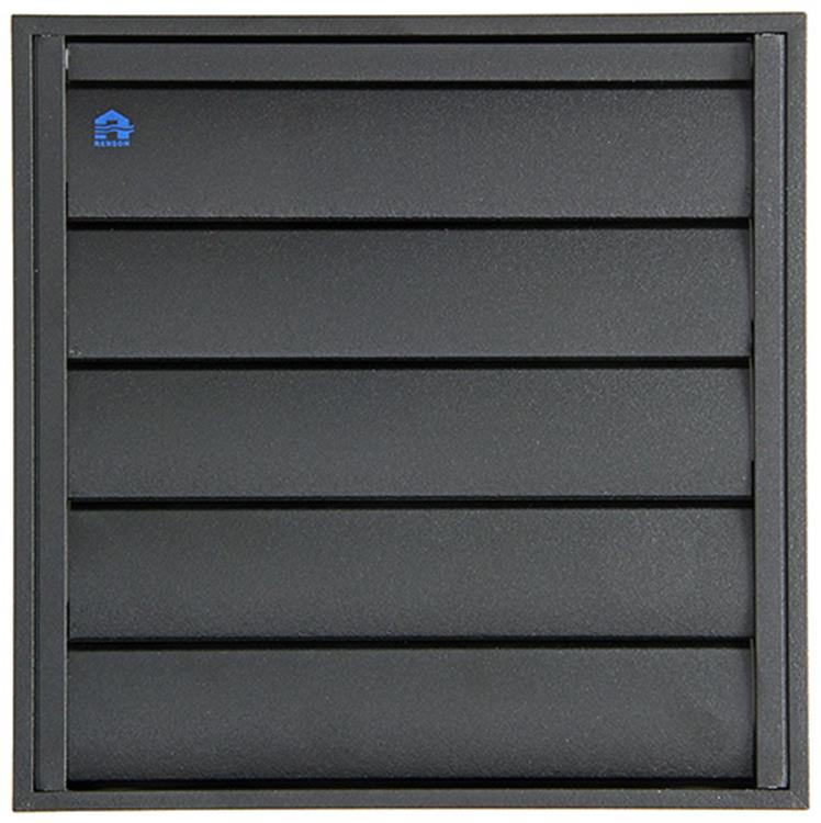 Afbeelding laden in galerijviewer, Renson 1057985 - dampkaprooster 433 (210x210) ral 9005 zwart | 2 stuks