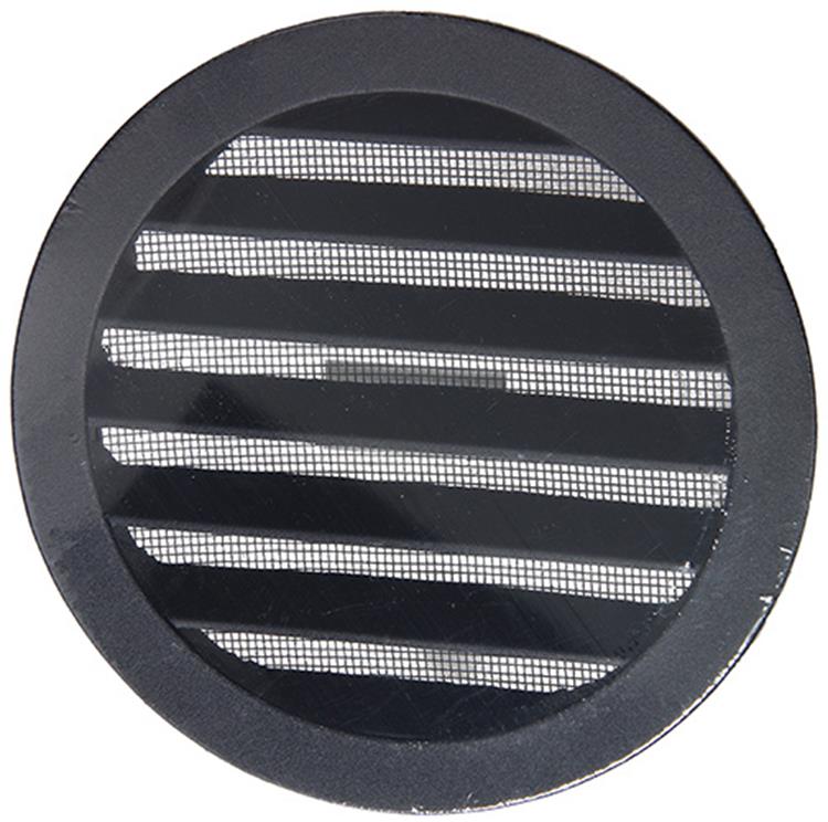 Chargez l'image dans la visionneuse de la galerie, Renson 1057995 - inbouw rond schoepenr met gaas434r dia 150 ral 9005 zwart | 10 stuks