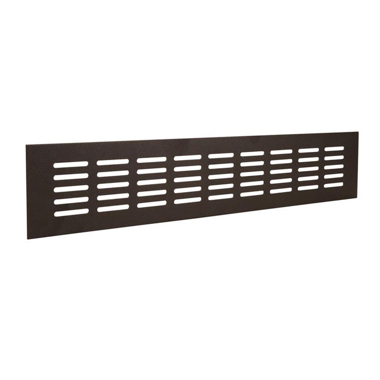 Afbeelding laden in galerijviewer, Renson 1059706 - ventilatiestrip 381 80 (400mm)ral 9005 structuur zwart | 2 stuks