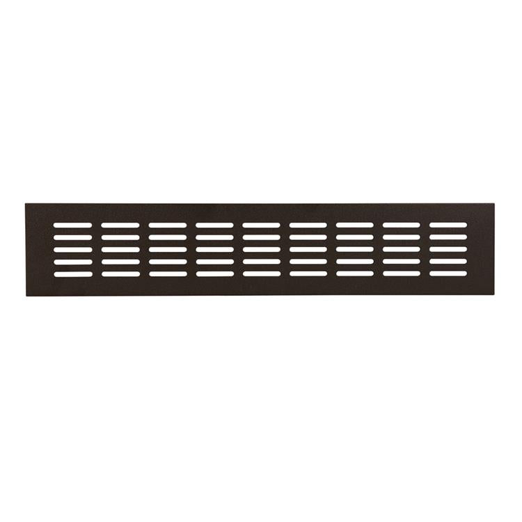 Afbeelding laden in galerijviewer, Renson 1059706 - ventilatiestrip 381 80 (400mm)ral 9005 structuur zwart | 2 stuks