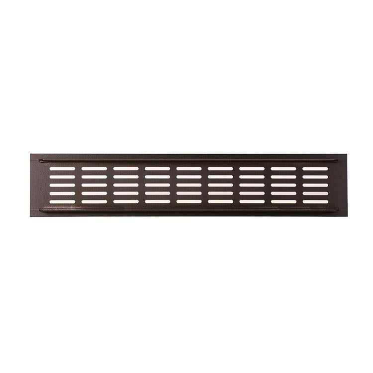 Afbeelding laden in galerijviewer, Renson 1059704 - ventilatiestrip 381 80 (400mm)ral 9005 structuur zwart | 4 stuks