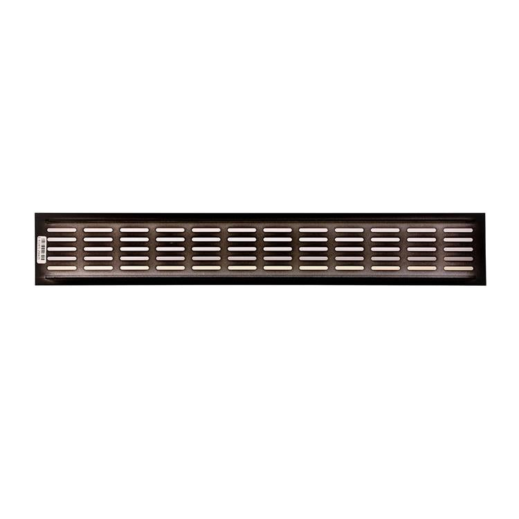 Afbeelding laden in galerijviewer, Renson 1059705 - ventilatiestrip 381 80 (500mm)ral 9005 structuur zwart | 4 stuks