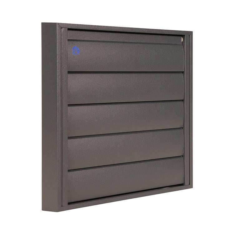 Afbeelding laden in galerijviewer, Renson 1062418 - vrac opbouw dampkaprooster alu433 (210x210) structuur 7016 | 2 stuks
