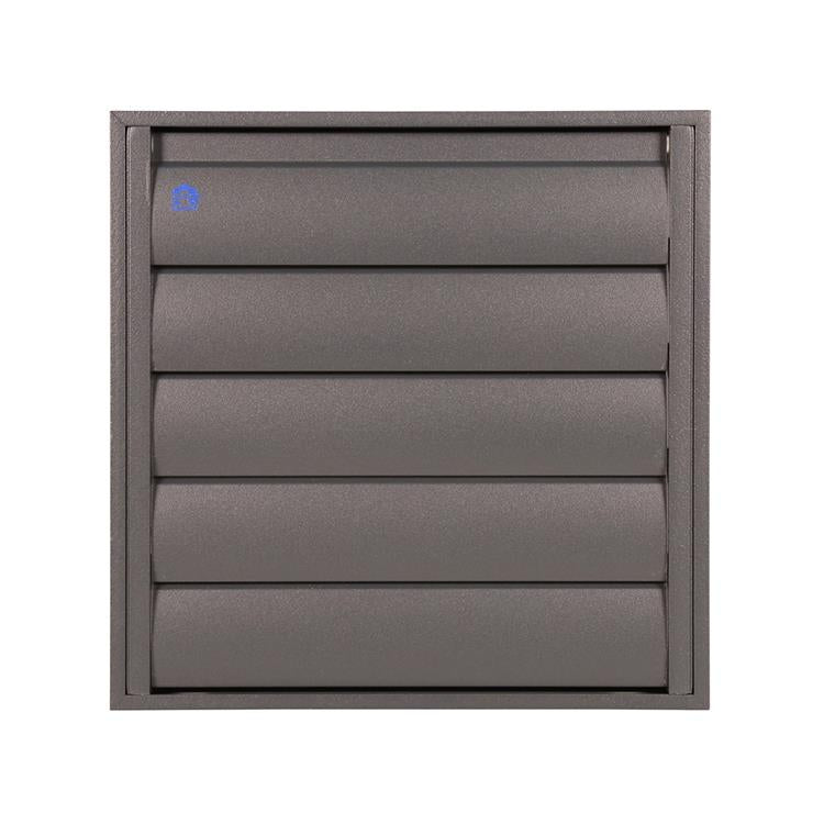 Afbeelding laden in galerijviewer, Renson 1062418 - vrac opbouw dampkaprooster alu433 (210x210) structuur 7016 | 2 stuks