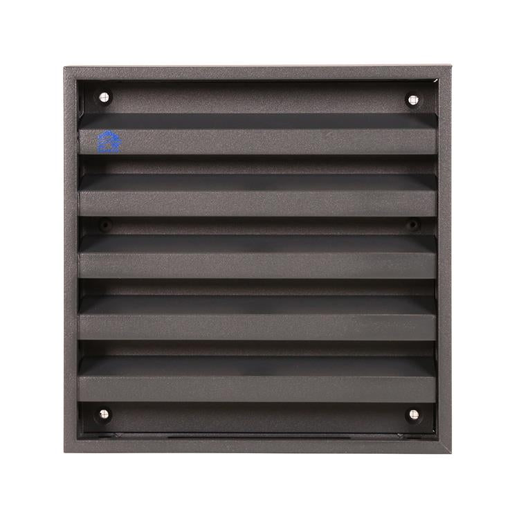 Afbeelding laden in galerijviewer, Renson 1062413 - vrac opbouw muurrooster alu 431 (165x165) structuur 7016 | 2 stuks