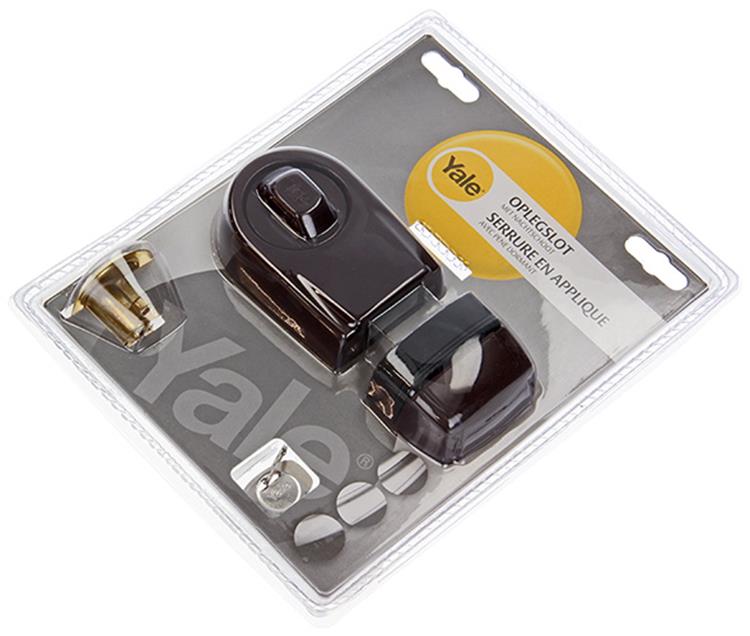 Chargez l'image dans la visionneuse de la galerie, Yale 1019121 - oplegslot rim lock bruin | 1 stuks