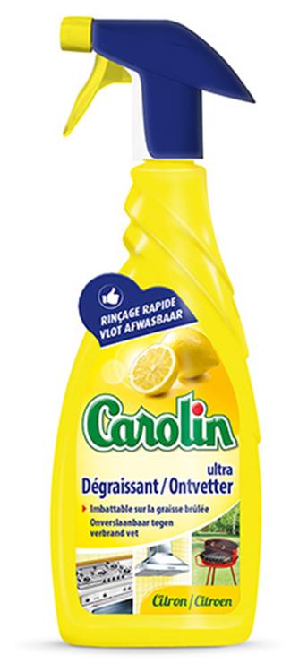 Cargue la imagen en el visor de la galería, Carolin 1053965 - ontvetter spray lemon 650 ml | 6 stuks
