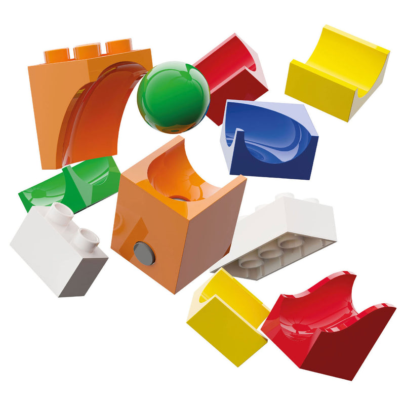 Load image into Gallery viewer, Hubelino knikkerbaan uitbreidingsset katapult - 41dlg.