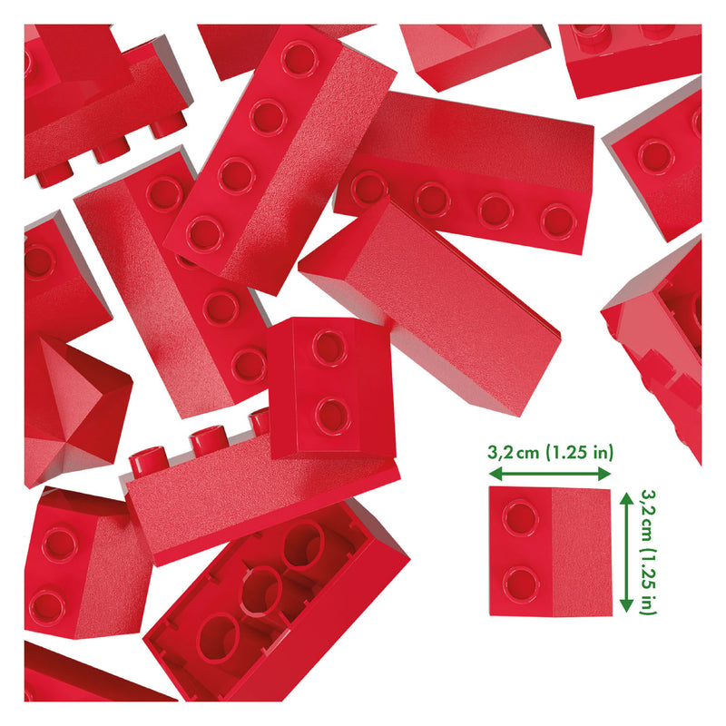 ギャラリービューアに画像をロードする, Hubelino dakpannenset bouwblokjes - 124dlg.