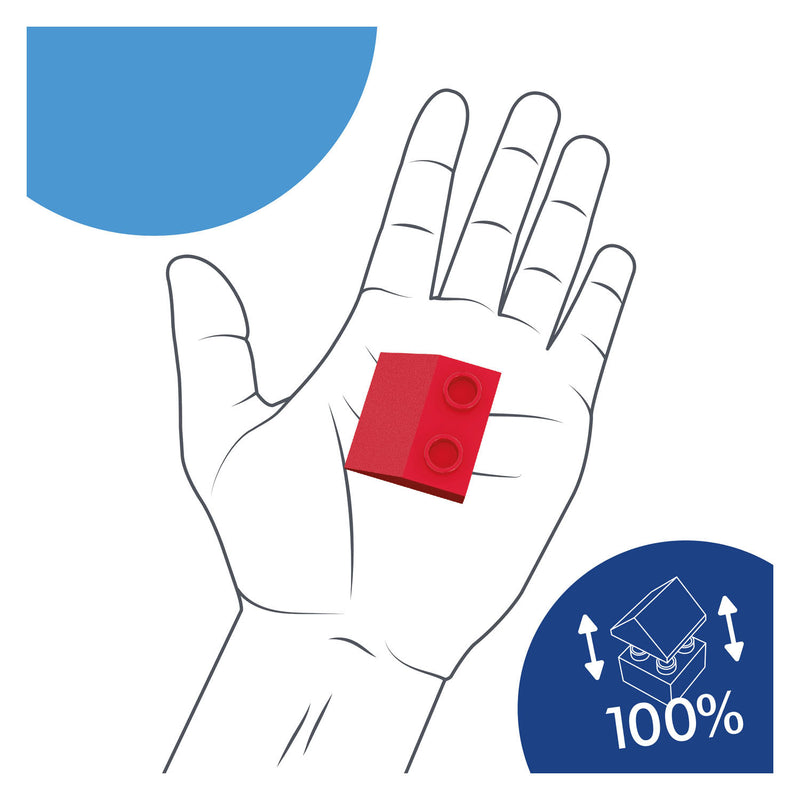 Load image into Gallery viewer, Hubelino dakpannenset bouwblokjes - 124dlg.