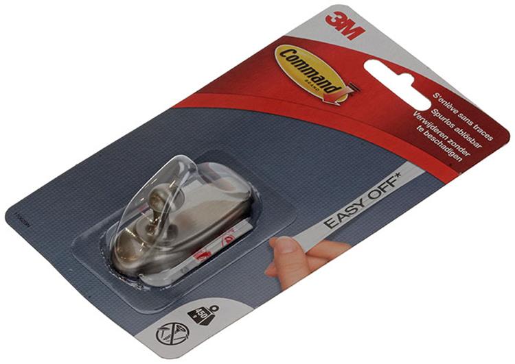 Chargez l'image dans la visionneuse de la galerie, 3m 1044682 - 17062bnc comm. haak timeles metal-look s (1h+2s card) | 6 stuks