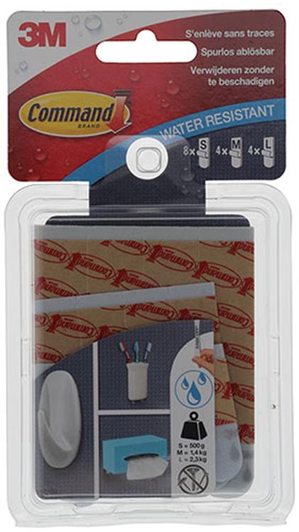 Laden Sie das Bild in Galerie -Viewer, 3m 1044690 - w17200c comm. water-resist verwijderbare strips | 4 stuks