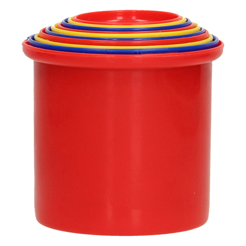 Load image into Gallery viewer, Johntoy Happy World Stapelbekers, 10dlg.