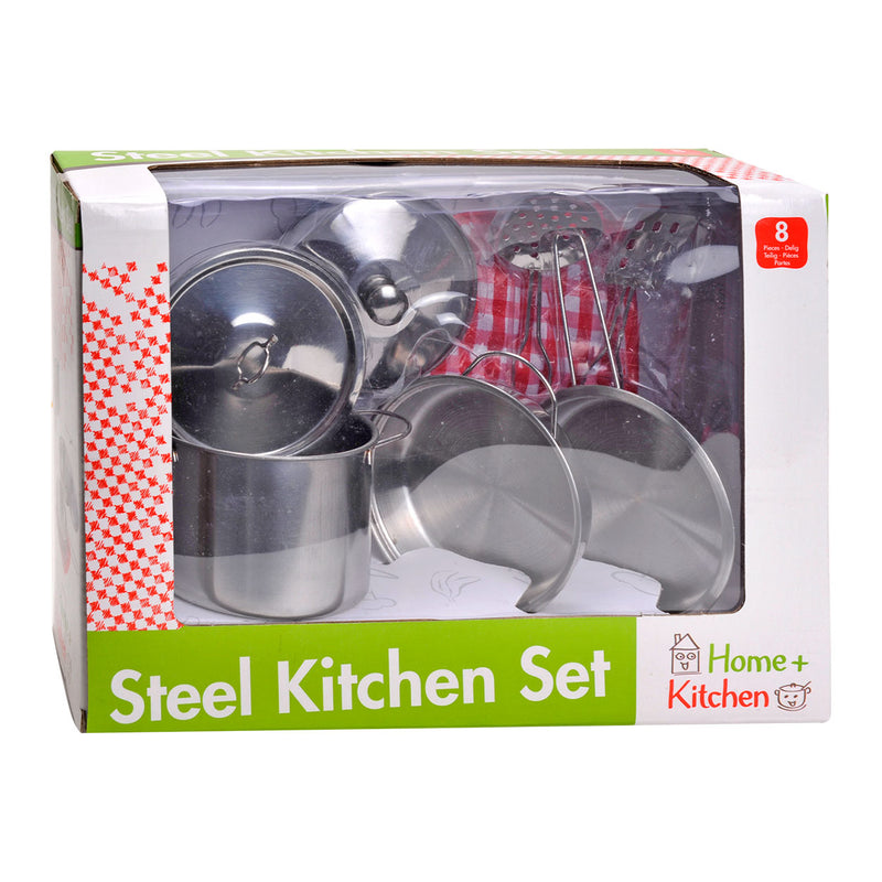 Load image into Gallery viewer, Johntoy home kitchen pannenset, 8dlg.