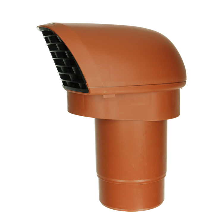 Afbeelding laden in galerijviewer, Renson 1067692 - dakdoorvoor design (baksteen rood) | 1 stuks