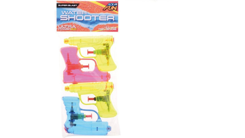 Afbeelding laden in galerijviewer, Johntoy john toy aqua fun waterpistool 4-pack shooter â± 11cm
