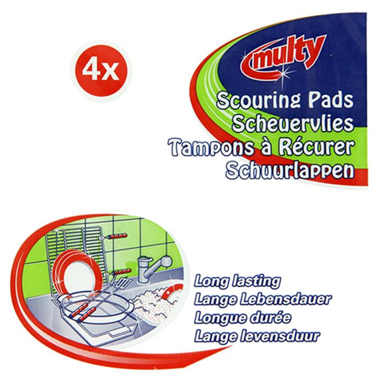 Afbeelding laden in galerijviewer, Multy 1000362 - schuurlapje 4 st | 20 stuks
