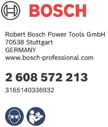 Laden Sie das Bild in Galerie -Viewer, Bosch accessoires bosch sds plus wissel boorkop 2608572213 - 2608572213