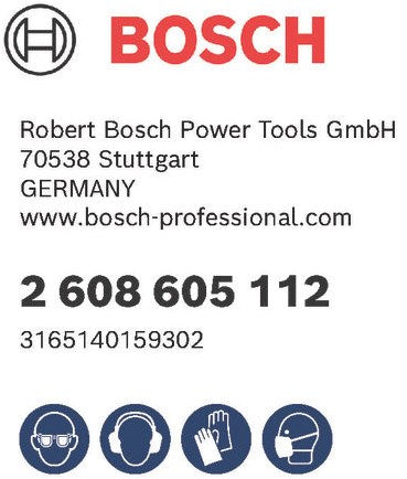 Load image into Gallery viewer, Bosch accessoires excenter ø125mm c430 expert for wood+paint 8 set - 2608605112