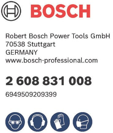 ギャラリービューアに画像をロードする, Bosch accessoires sds-plus-3 boor | 6x100x160 mm - 2608831008