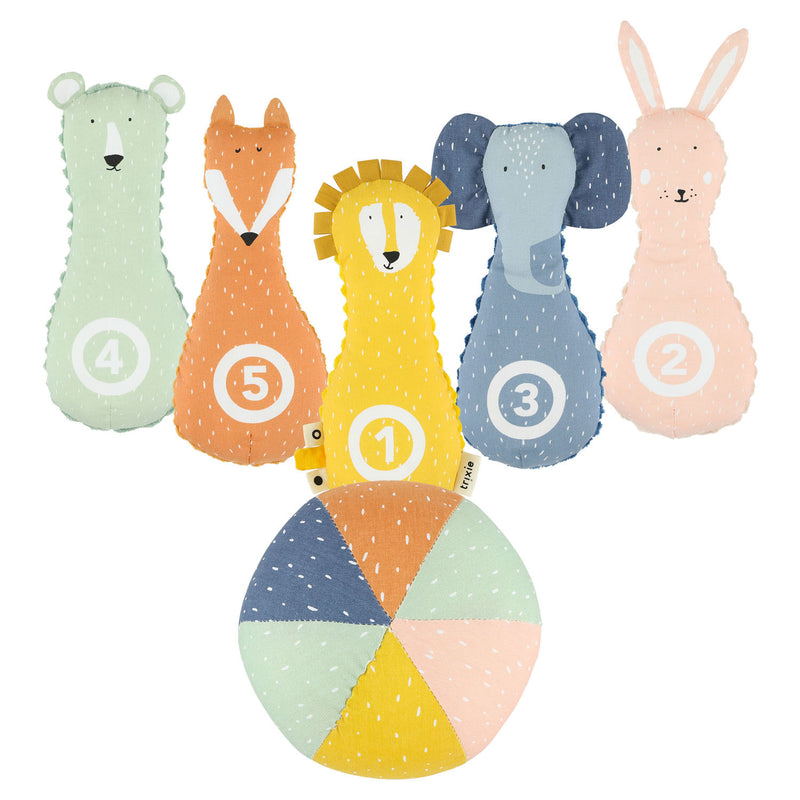 Load image into Gallery viewer, Trixie Bowlingset Dieren, 6dlg.