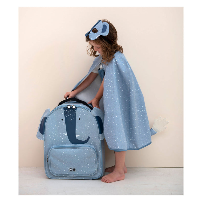Afbeelding laden in galerijviewer, Trixie cape en masker - mrs. elephant