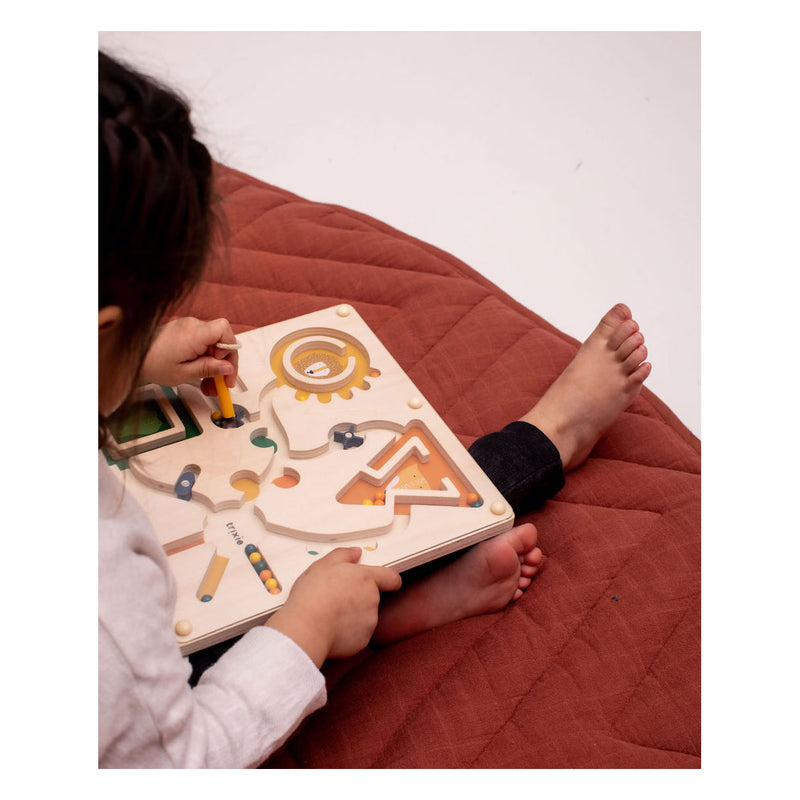 Load image into Gallery viewer, Trixie houten magnetische doolhof
