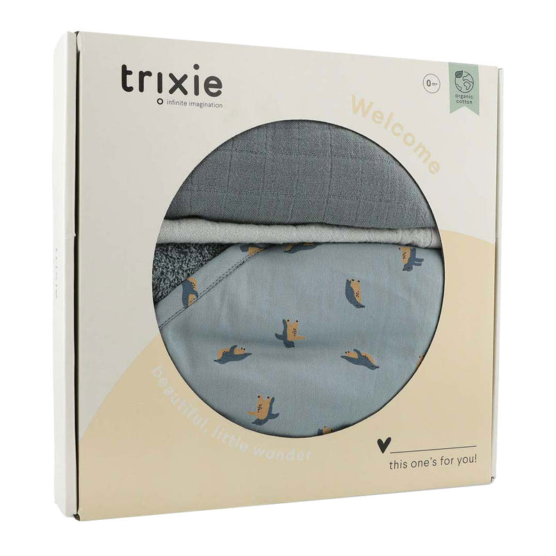 Load image into Gallery viewer, Trixie newborn geschenkdoos l - peppy penguins