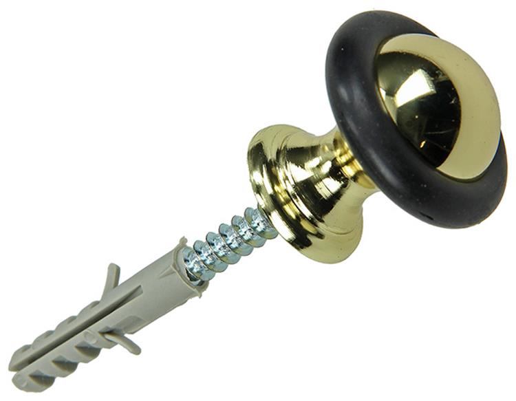 Afbeelding laden in galerijviewer, Mack 1047657 - deurstop cilindermodel vermessingd ø 28h28 mm 1 st pc | 6 stuks