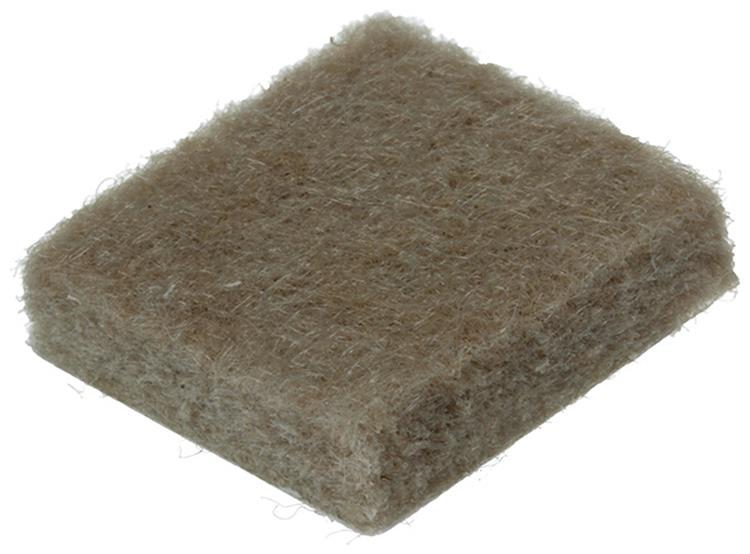 Afbeelding laden in galerijviewer, Mack 1047707 - super-vilt zelfklevend beige 19 x 19 mm 24 st pcs | 12 stuks