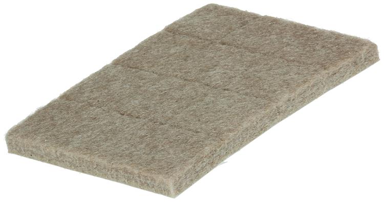 Afbeelding laden in galerijviewer, Mack 1047707 - super-vilt zelfklevend beige 19 x 19 mm 24 st pcs | 12 stuks