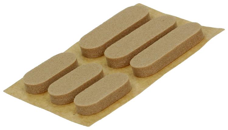 Chargez l'image dans la visionneuse de la galerie, Mack 1047669 - geluidsdemper zelfklevend bruin 16 + 22x7 mm 24 st pcs | 12 stuks