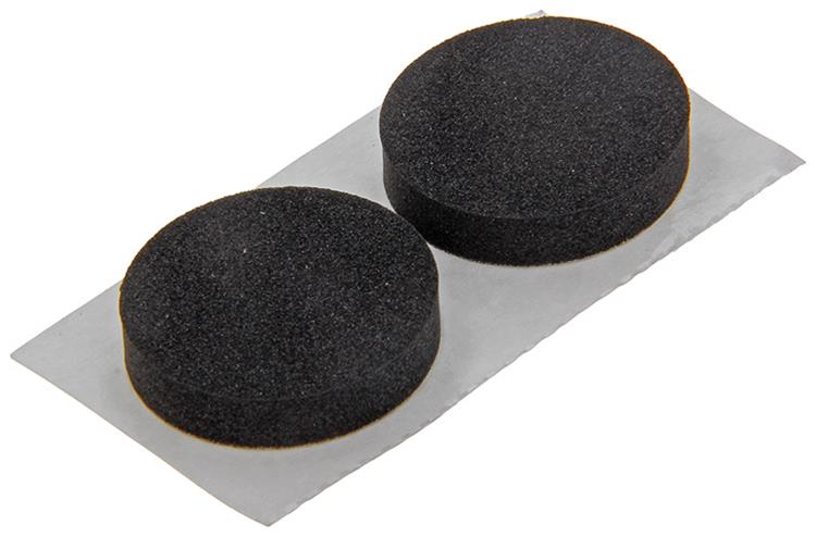 Afbeelding laden in galerijviewer, Mack 1047670 - rubberstrip zelfklevend zwart ø 25 mm 6 st pcs | 12 stuks