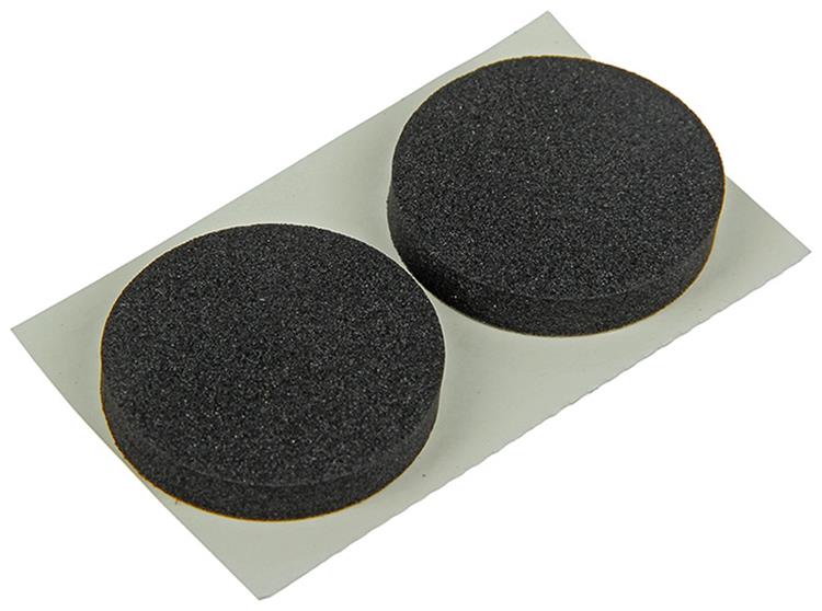 Afbeelding laden in galerijviewer, Mack 1047672 - rubberstrip zelfklevend zwart ø 28 mm 6 st pcs | 12 stuks