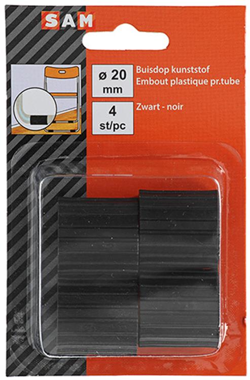 Afbeelding laden in galerijviewer, Mack 1047775 - buisdop kunststof zwart ø 20 mm 4 st pcs | 6 stuks
