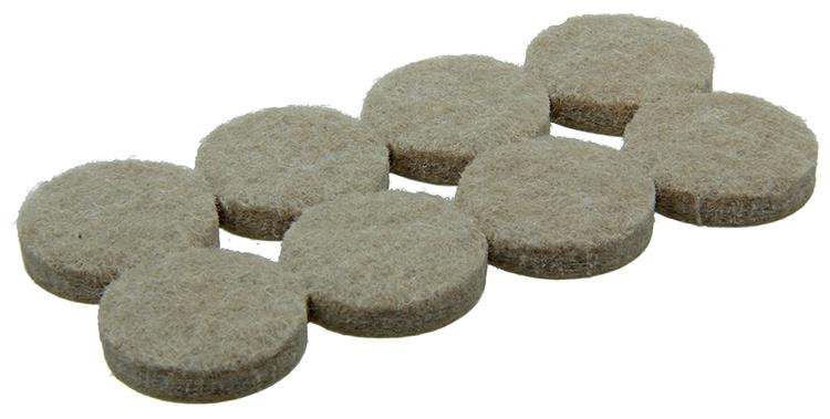 Afbeelding laden in galerijviewer, Mack 1047684 - super-vilt zelfklevend beige ø 22 mm 16 st pcs | 12 stuks
