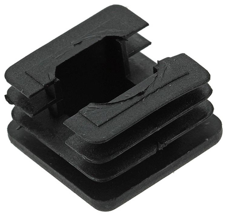 Afbeelding laden in galerijviewer, Mack 1047738 - insteekdop kunstsstof zwart 25 x 25 mm 4 st pcs | 6 stuks