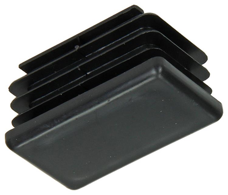 Afbeelding laden in galerijviewer, Mack 1047783 - insteekdop kunstsstof zwart 30 x 50 mm 4 st pcs | 6 stuks