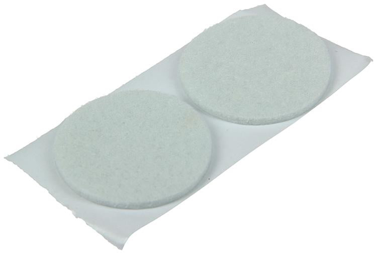 ギャラリービューアに画像をロードする, Mack 1047690 - viltpastille zelfklevend wit ø 35 mm 6 st pcs | 12 stuks