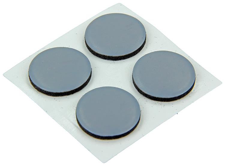 Chargez l'image dans la visionneuse de la galerie, Mack 1047743 - super glijpastille zelfklevendgrijs ø 17 mm 16 st pcs | 12 stuks